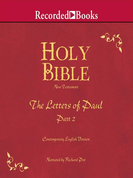 Title details for Holy Bible Letters of Paul-Part 2 Volume 28 by Various - Wait list